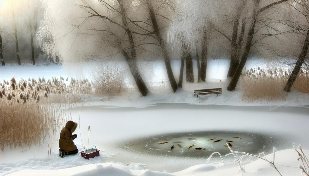 Warum frieren Fische im Teich oben ein? Winterphänomene erklärt