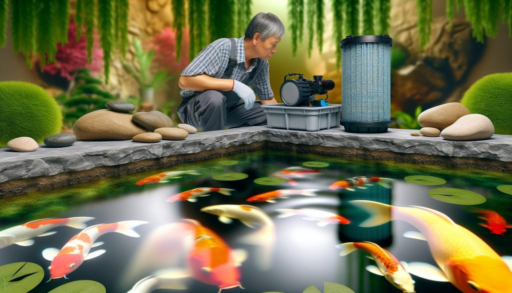 Welche Pumpe für Teich mit Fischen: Filtersystem richtig dimensionieren