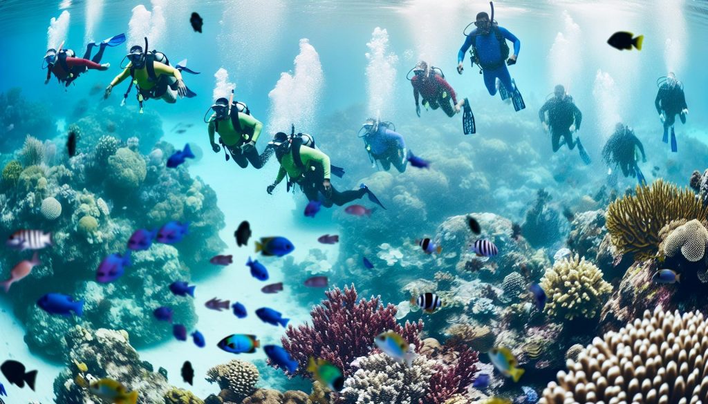 Mit den Fischen schwimmen: Schnorcheln mit Unterwasserwelt