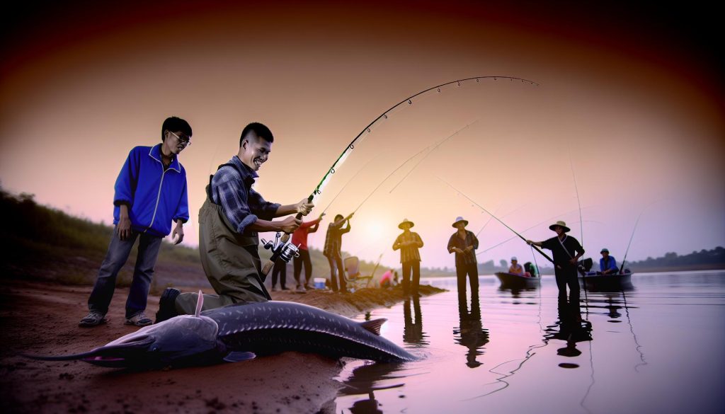 Wo kann man Störe angeln: Drill-Erlebnis XXL wartet