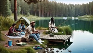 Wo kann man zelten und angeln: Natur pur genießen