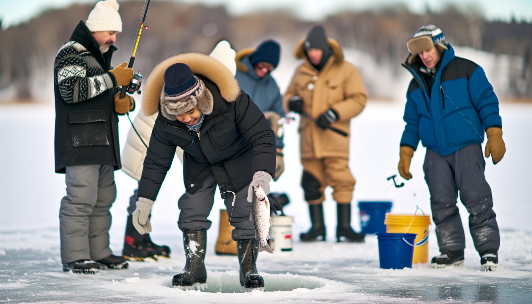 Wann angeln – Perfekte Zeiten für jeden Zielfisch 3 Winter: Erfolgreiches Eisangeln und Techniken
