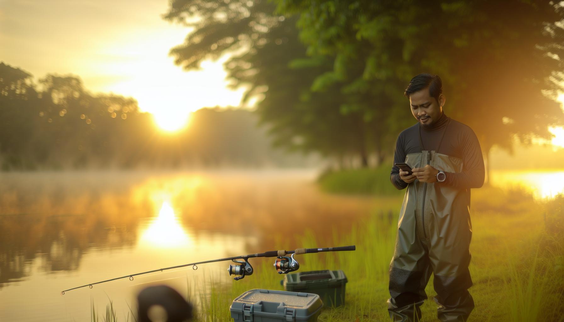 Tageszeiten und Wetterbedingungen für erfolgreichen Fischfang