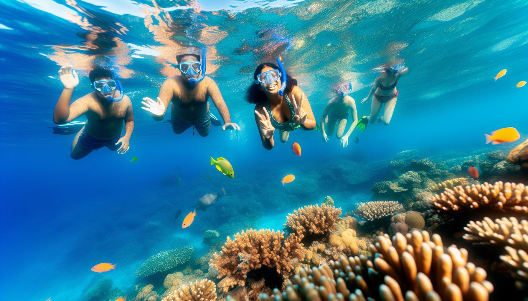 Mit den Fischen schwimmen: Einführung in die Schnorchelerfahrung