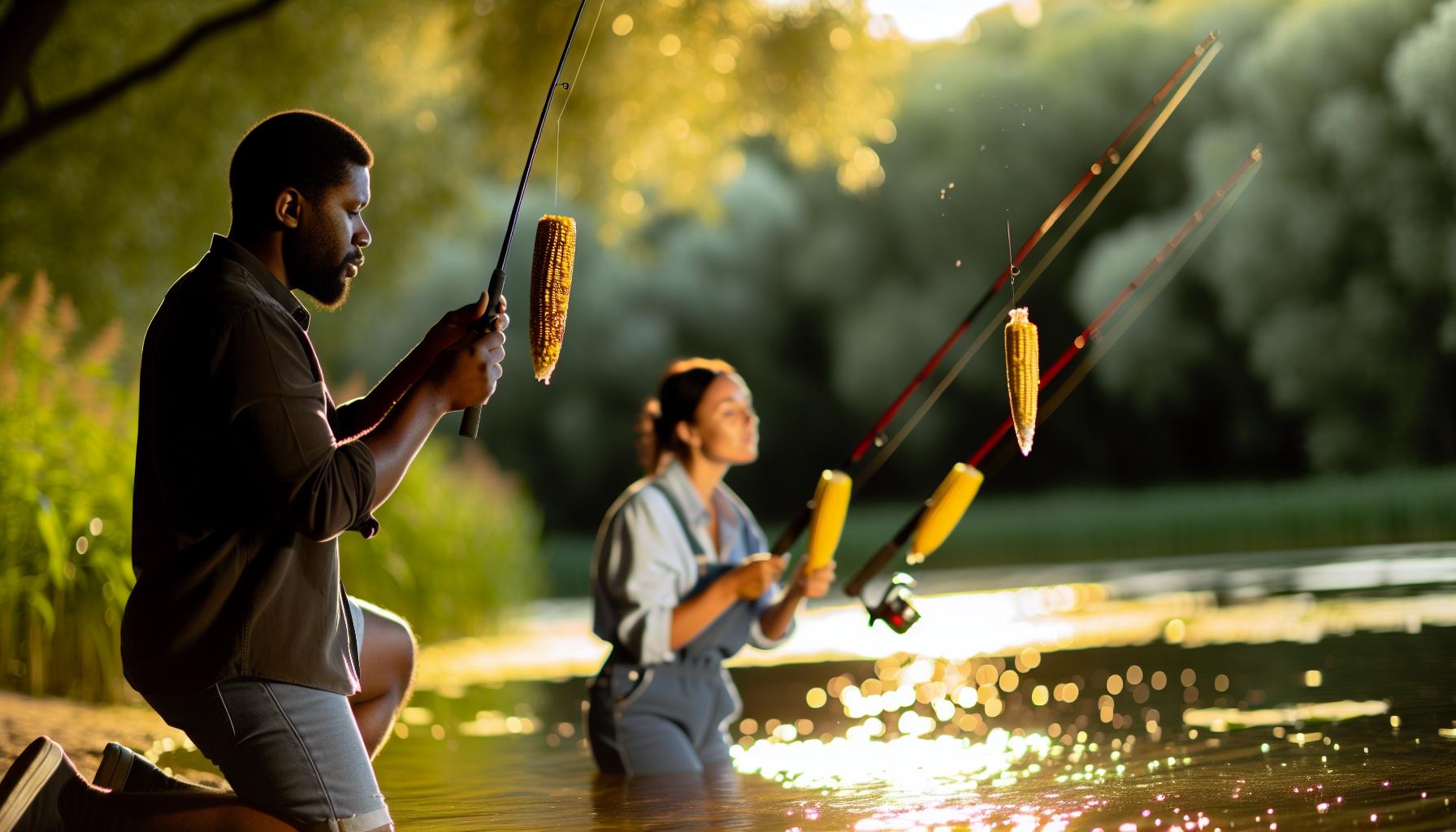 Fangtechniken: Mit Mais auf verschiedene Fischarten