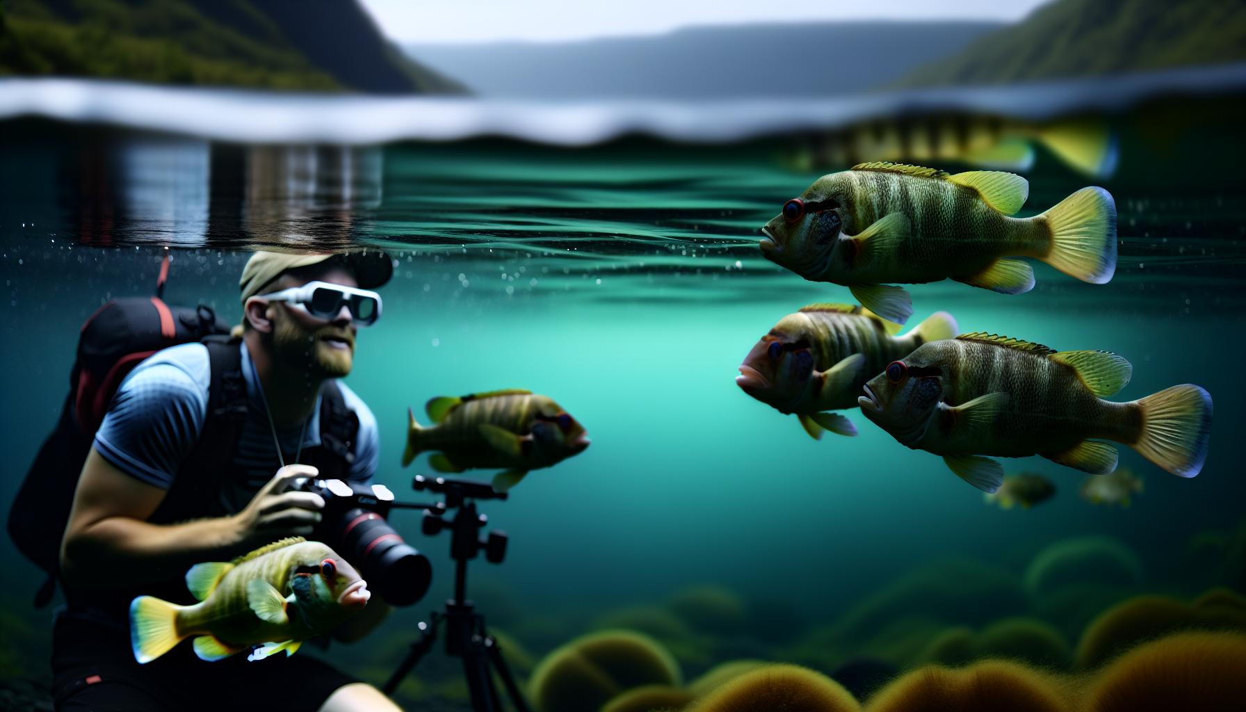 Die geographische Lage und Höhenlage von Fischen