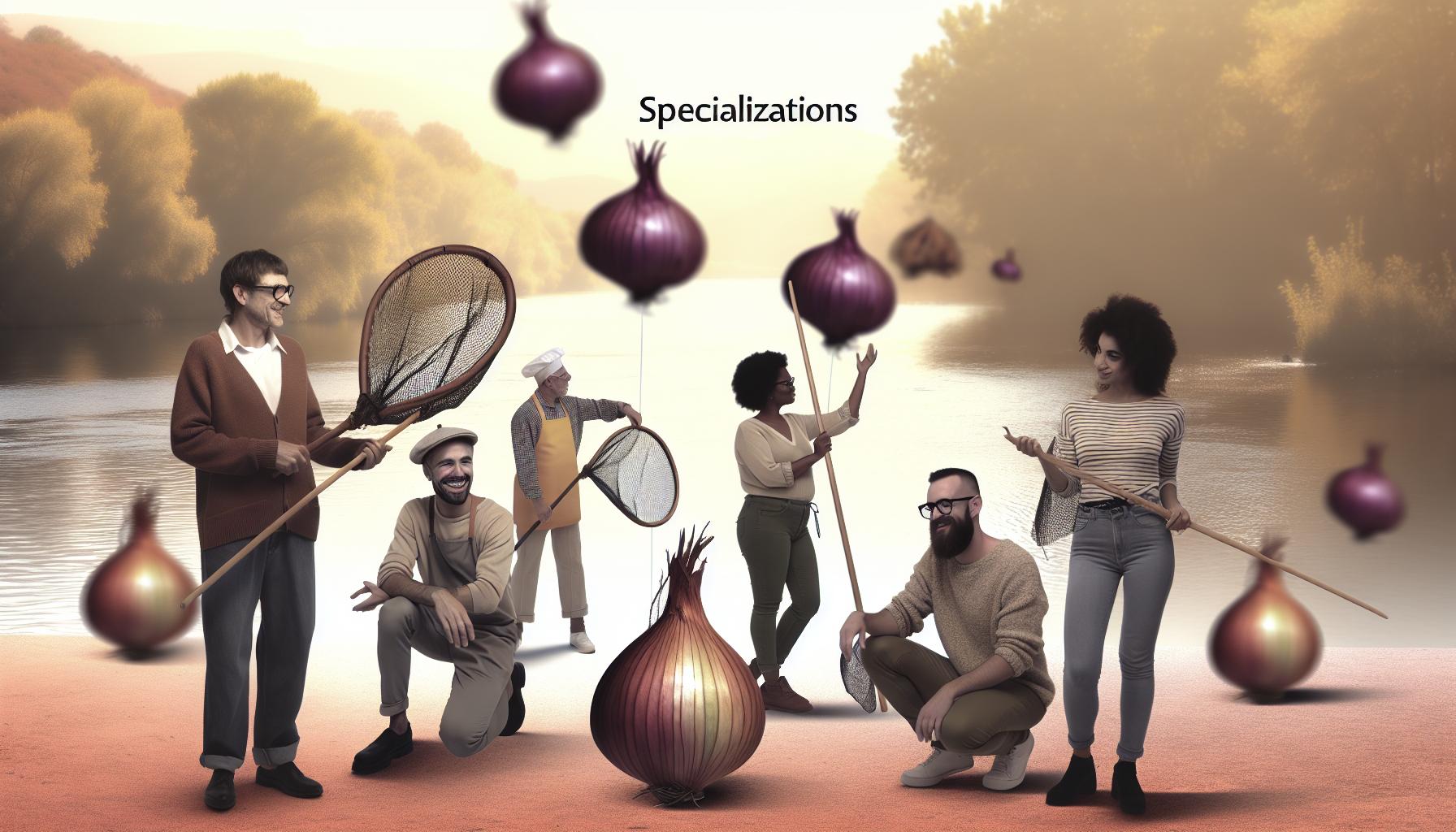 Spezialisierungen im Zwiebel-Fischen