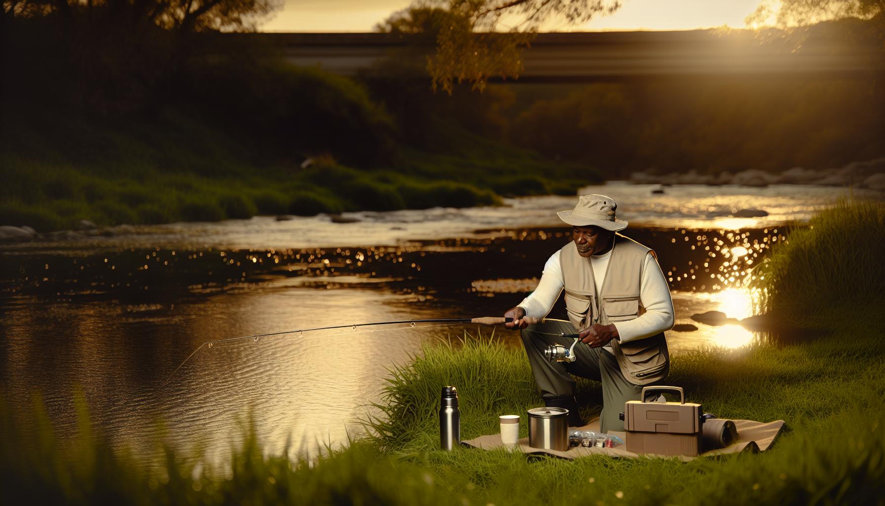 Natürliche Angelplätze: Wo und wann fischen?