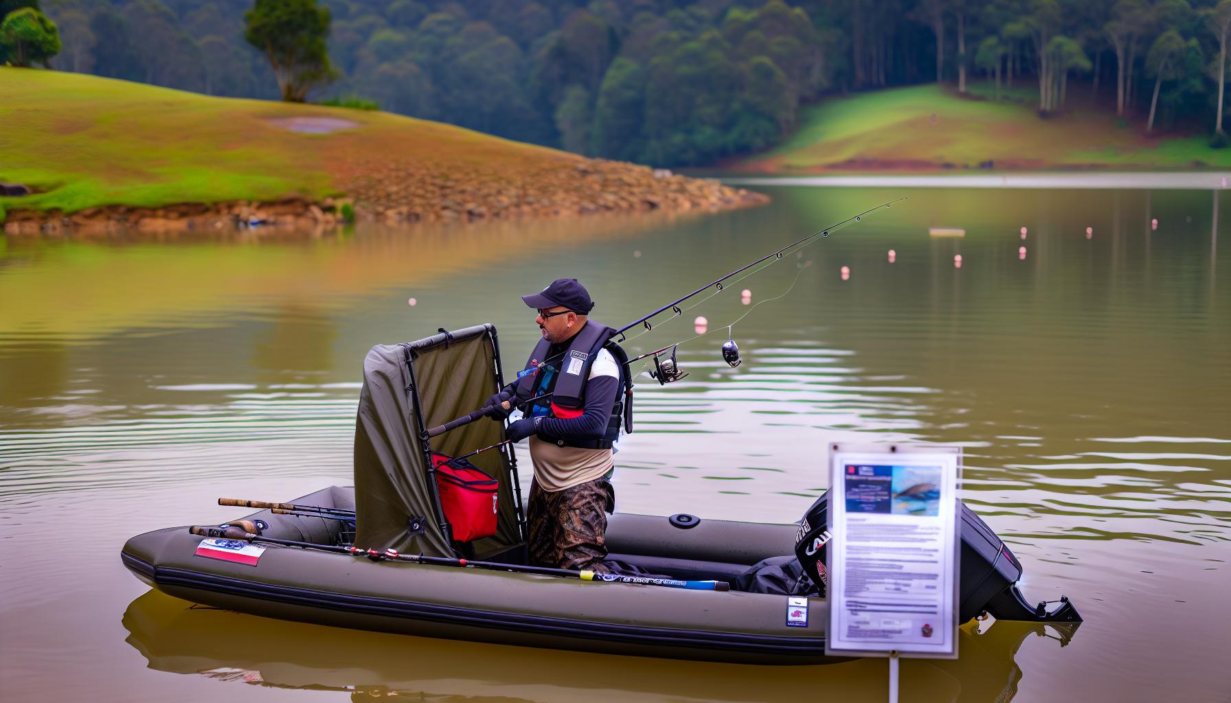 Wo darf man mit Belly Boot angeln: Erlaubte Gewässer 1 Welche Bestimmungen gelten für Belly Boot Angler?