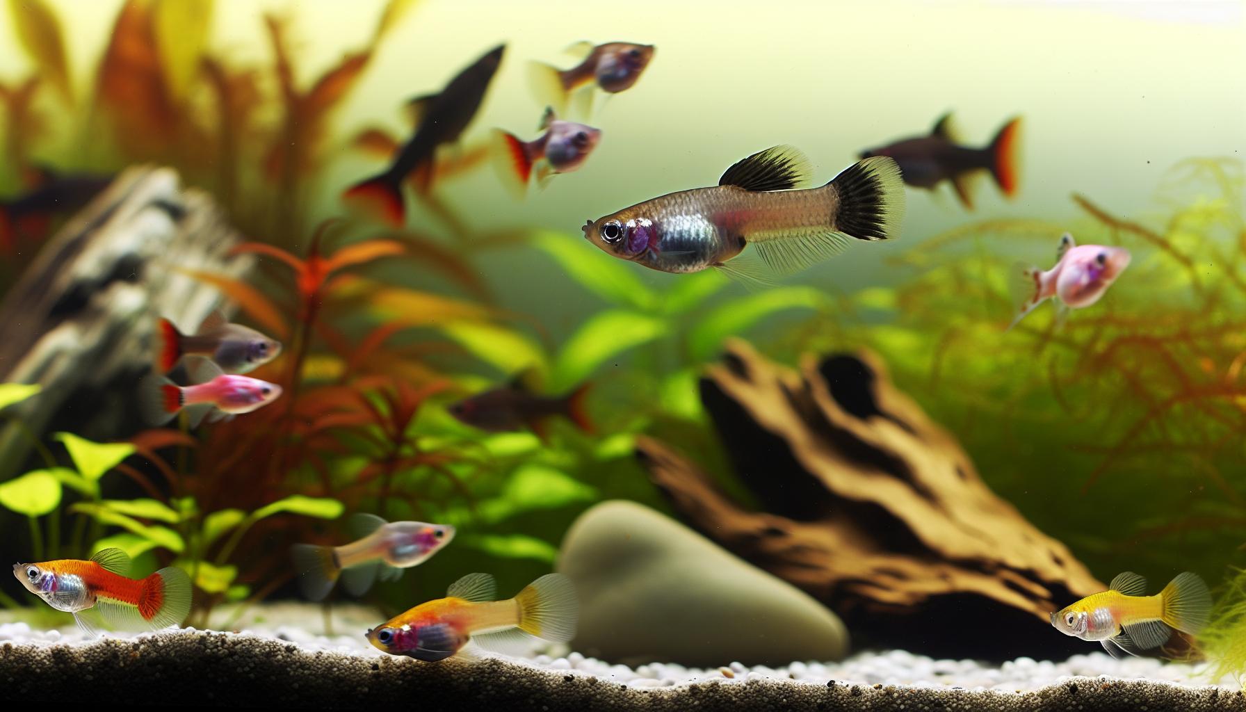 Die besten Aquariumpartner für Ihre Mollys