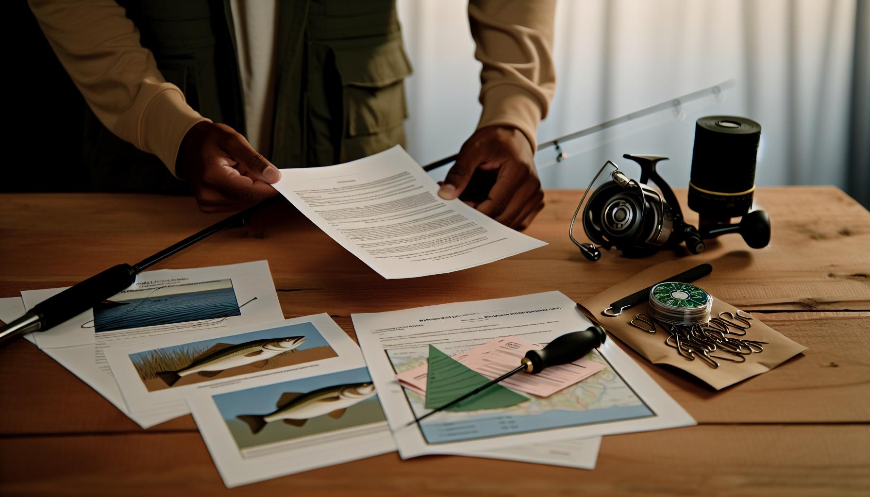 Was sind die erforderlichen Papiere zum Angeln?