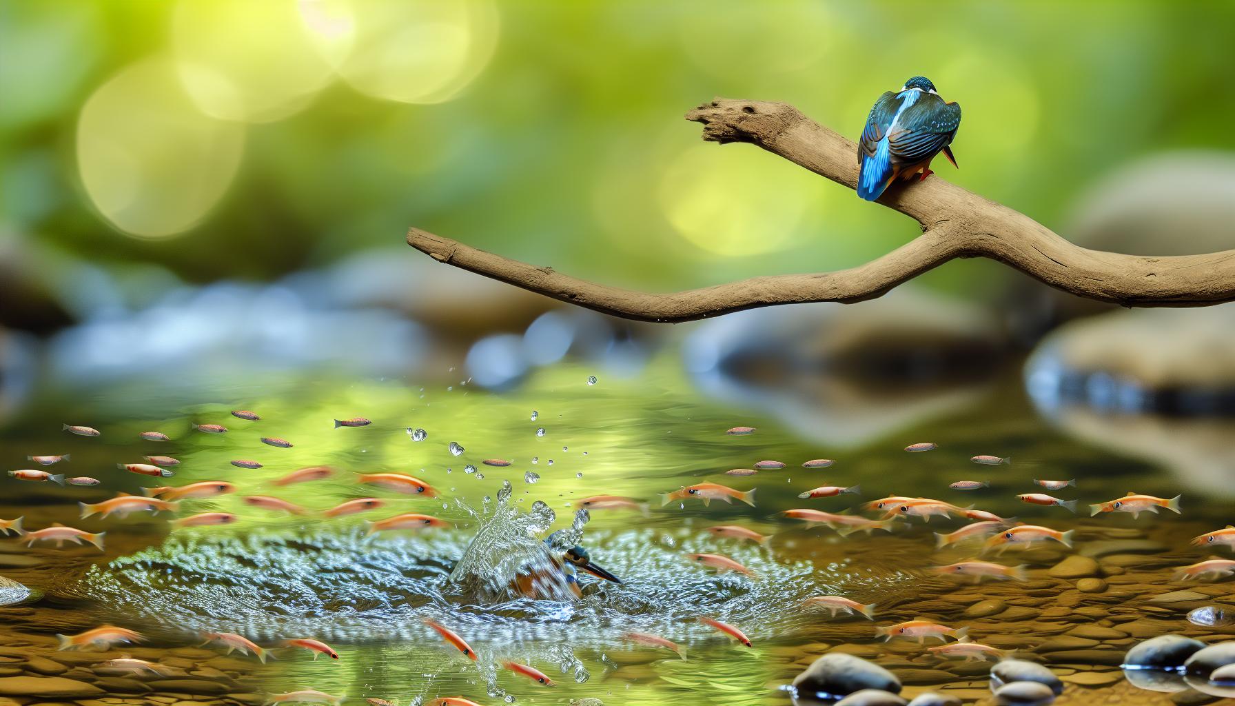 Verhaltensmuster: Wie Vögel mit Fischen interagieren